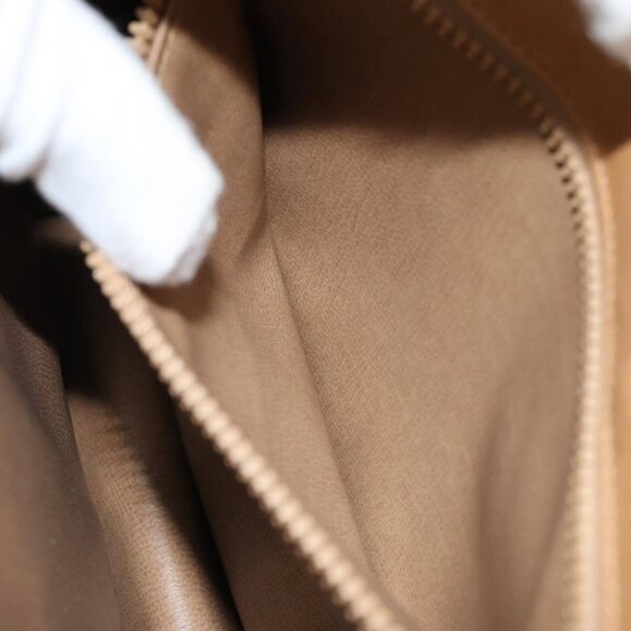 CELINE C Macadam Canvas Shoulder Bag Beige - Picture 16 of 16